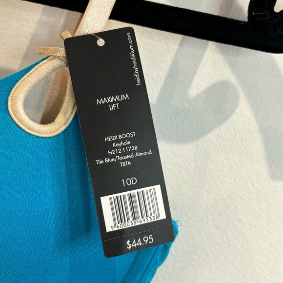 HEIDI Sz 32D By Heidi Klum Boost Max Lift Underwire Padded Bra NEW WITH TAGS - Picture 3 of 11